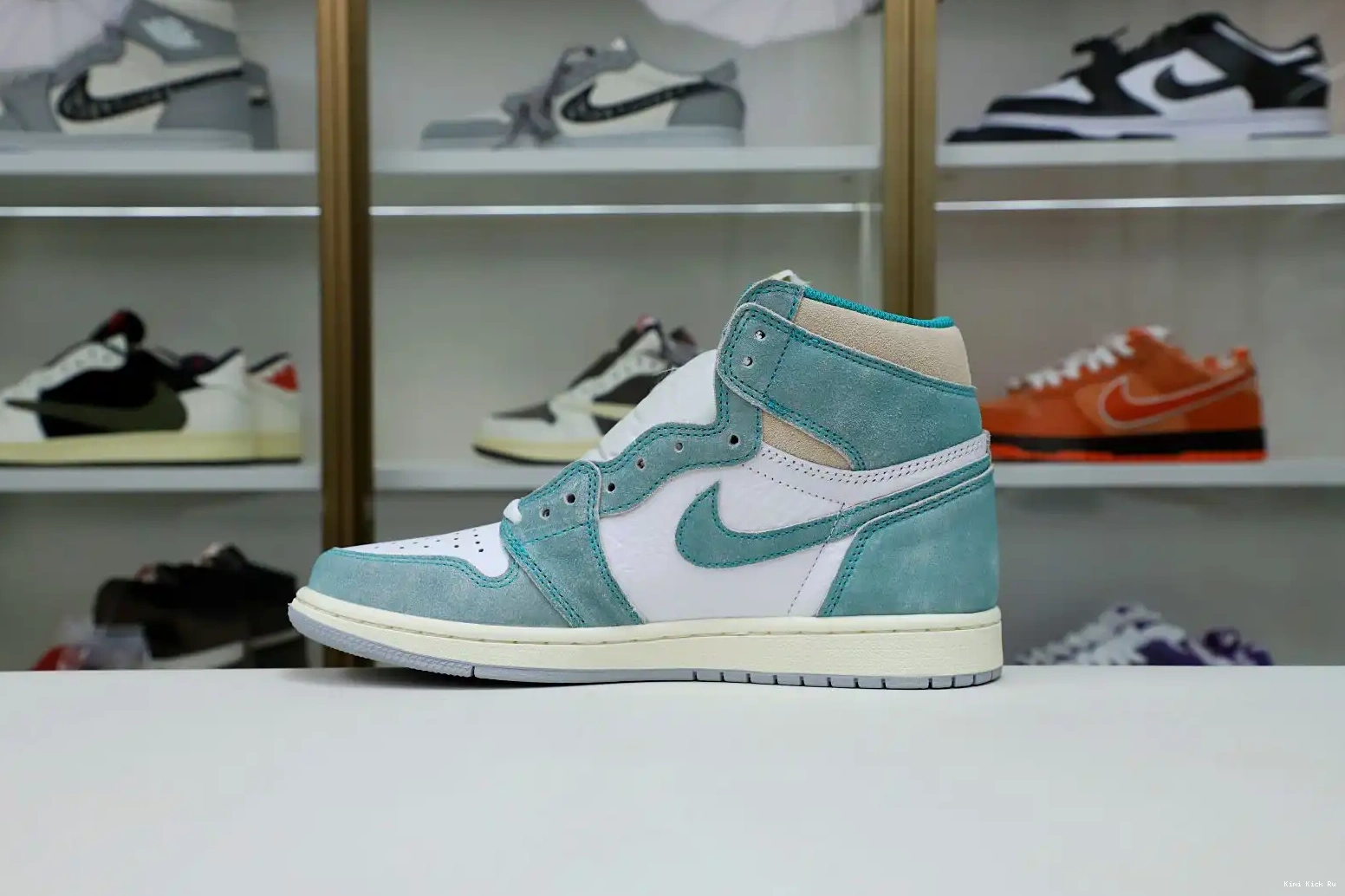 AIR HIGH OG JORDAN 1 Kimikick GREEN' 'TURBO RETRO 0806